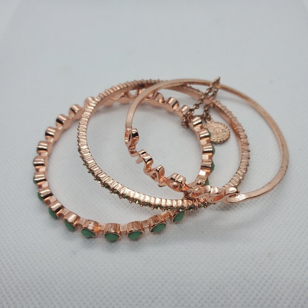 Jessica Simpson Inspire Bangle Bracelet Set - Picture 6 of 6